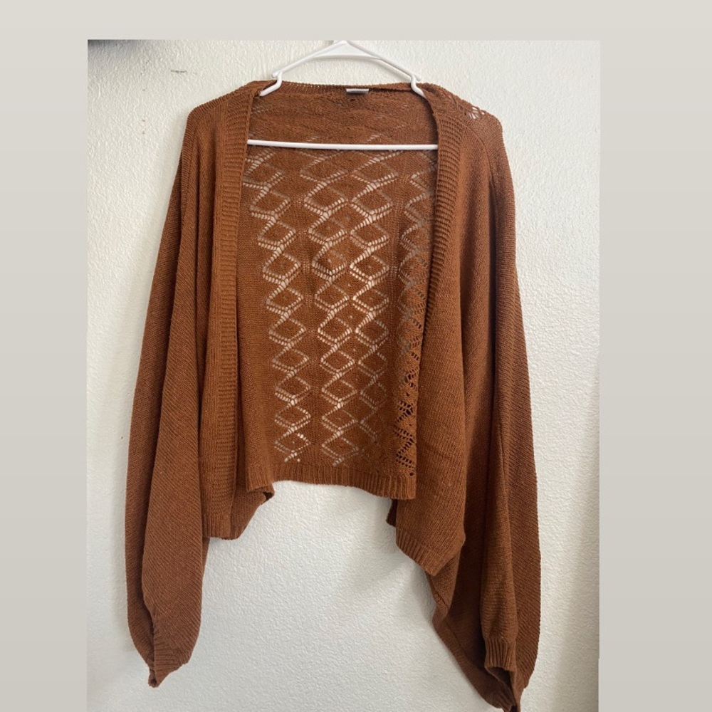 Cropped cardigan sweater!